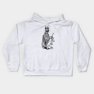 Soldier Dog Kids Hoodie